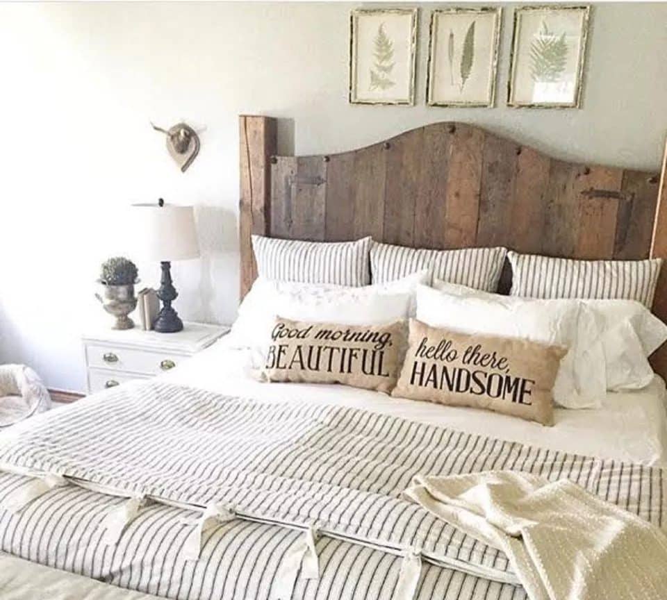 farmhouse beds pillow