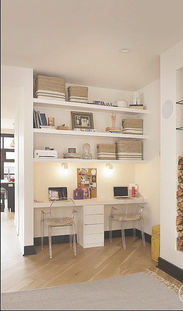 Basement Offices Ideas for two