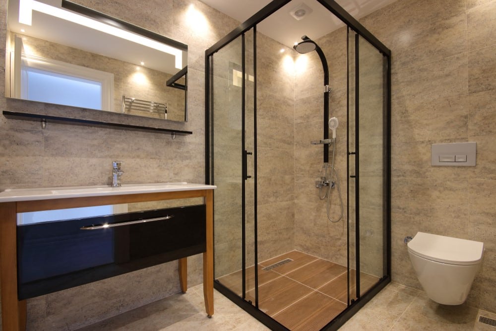 shower door glass thickness options