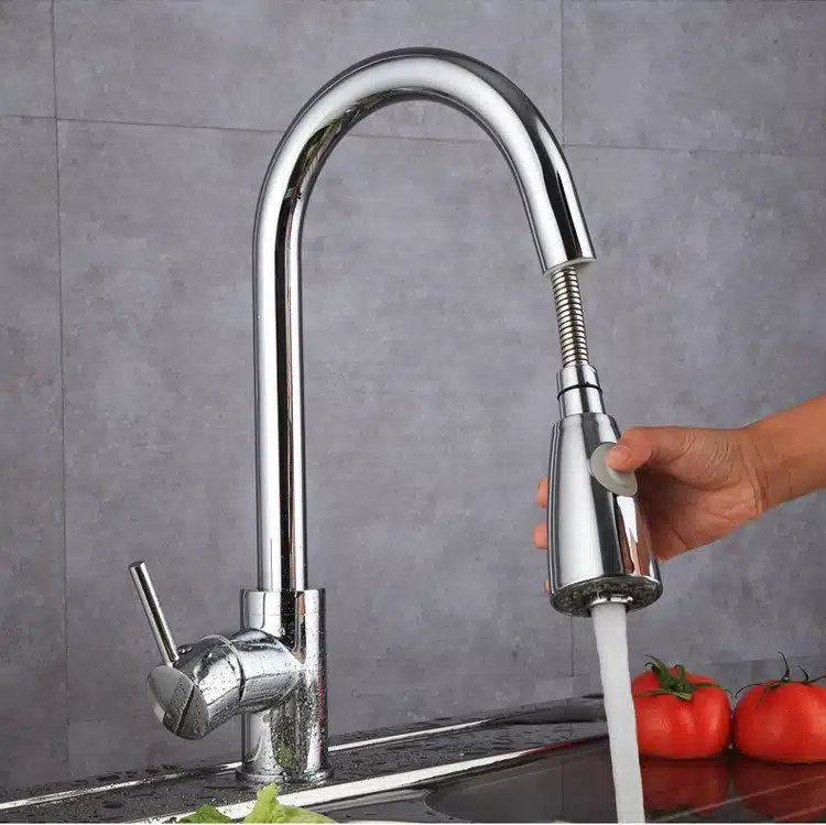 Pull-out spray taps
