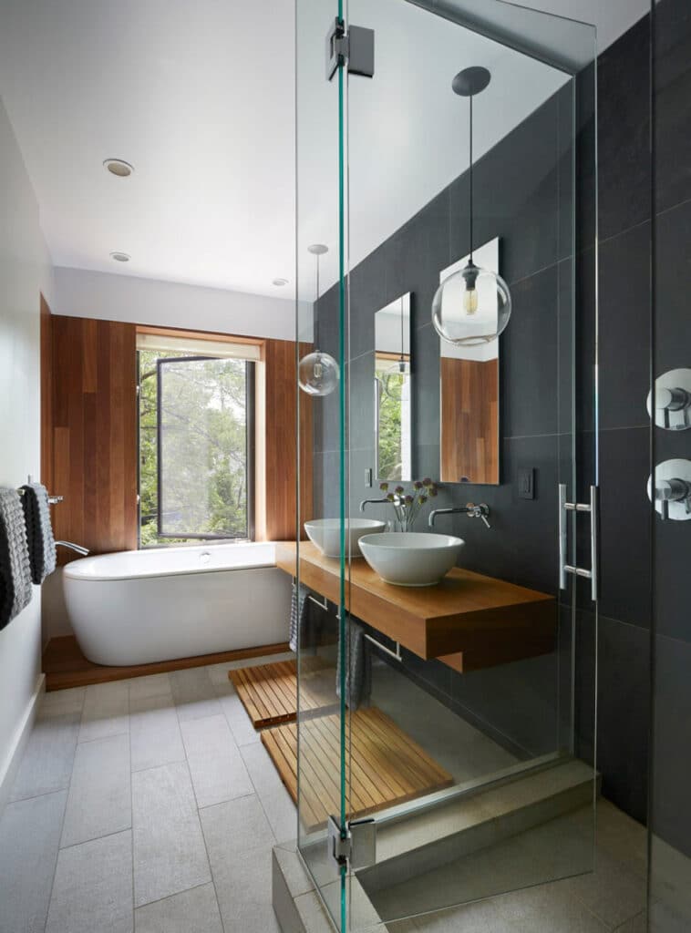 minimalist design for bathroom renovation