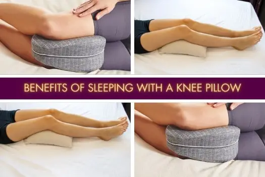 Sloped Knee Lift Wedge Pillow