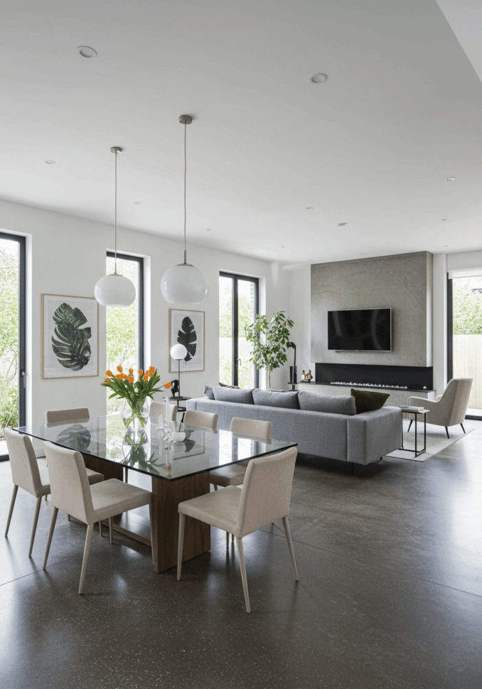 Designing an Open Concept Living Room Dining Room in 2026