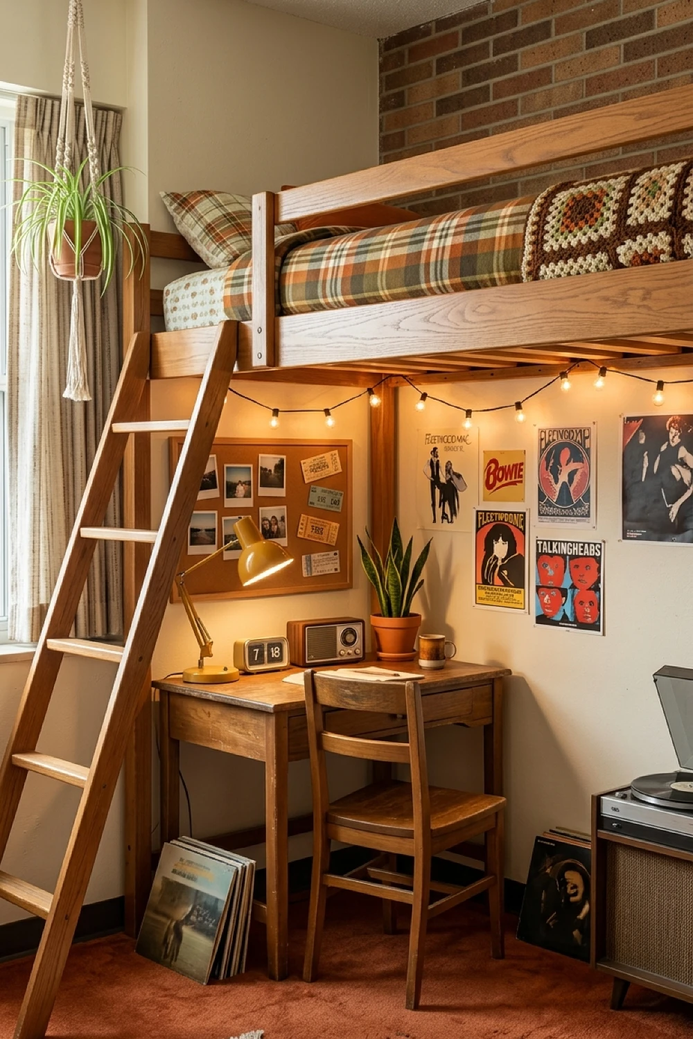 20-creative-lofted-bed-dorm-room-ideas-to-maximize-your-living-space-retro-vinyl-lofted-bed-dorm-room-ideas.webp