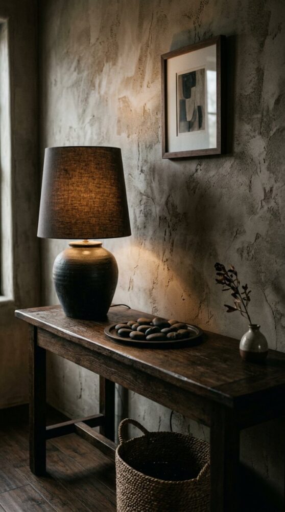 Dark_wood_console_table_ceramic_202606171735.jpeg