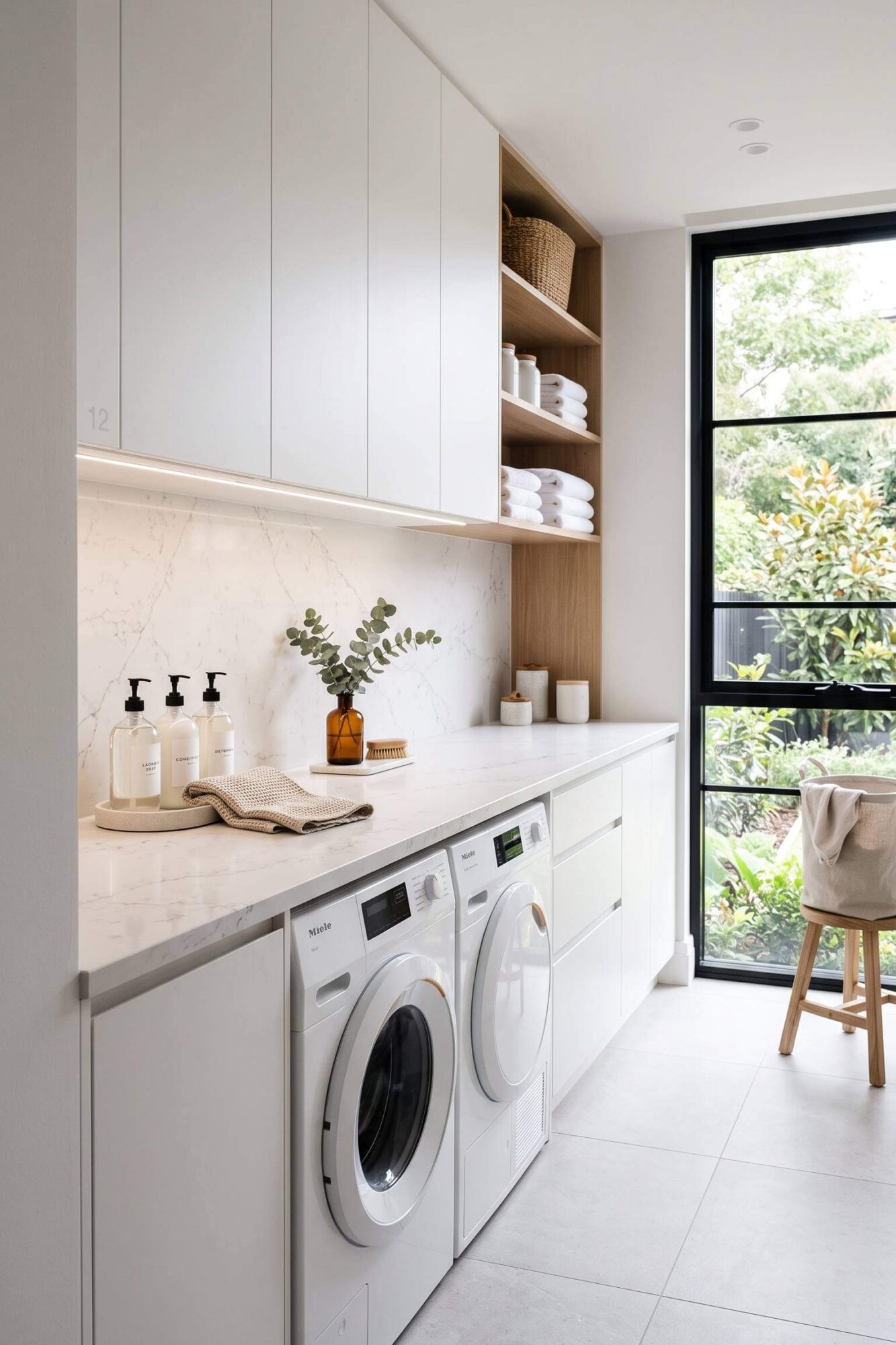 Modern Minimalist Luxury Laundry Room Ideas