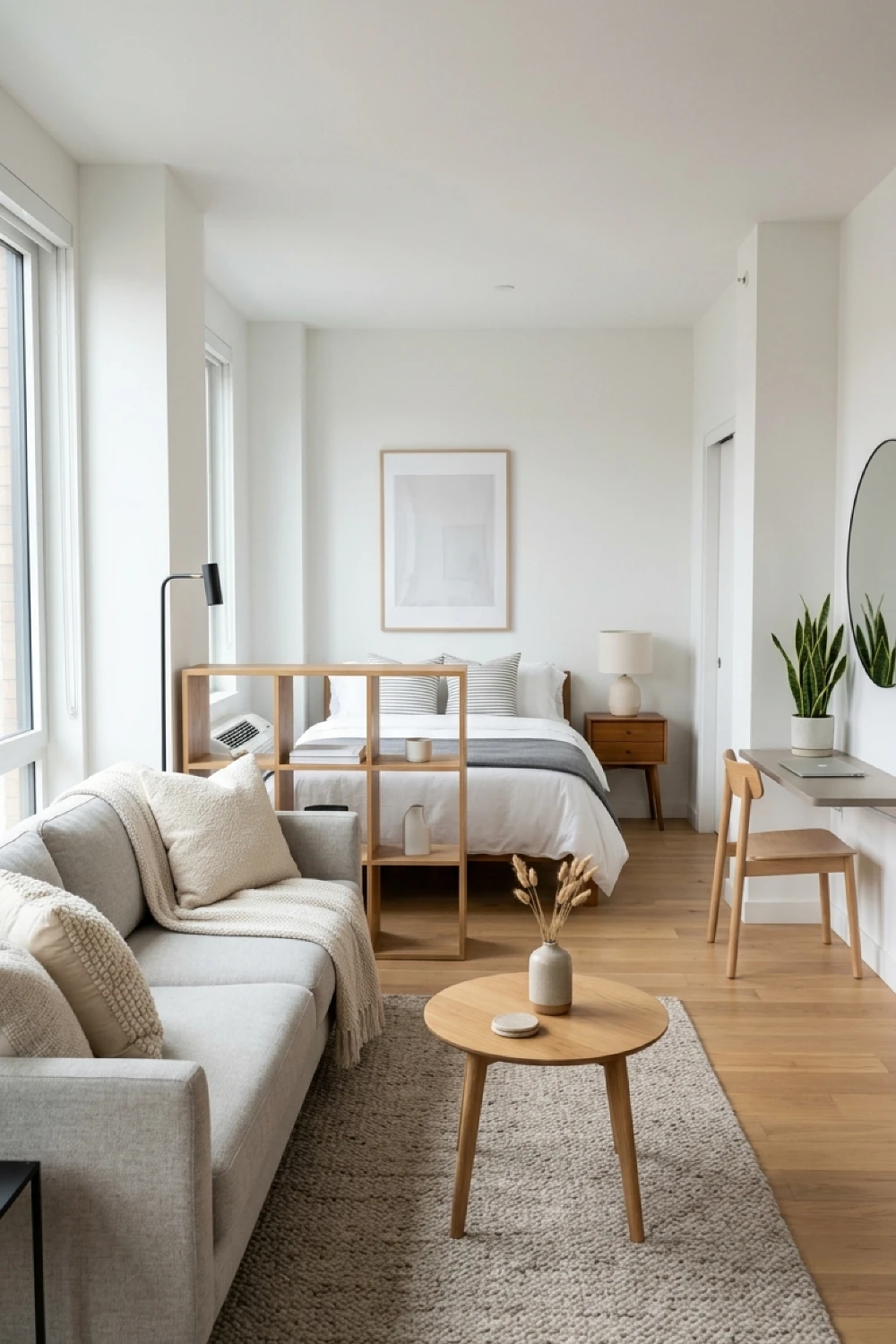 combo-bedroom-living-room-apartment-breathable-boundaries-with-open-shelving.webp