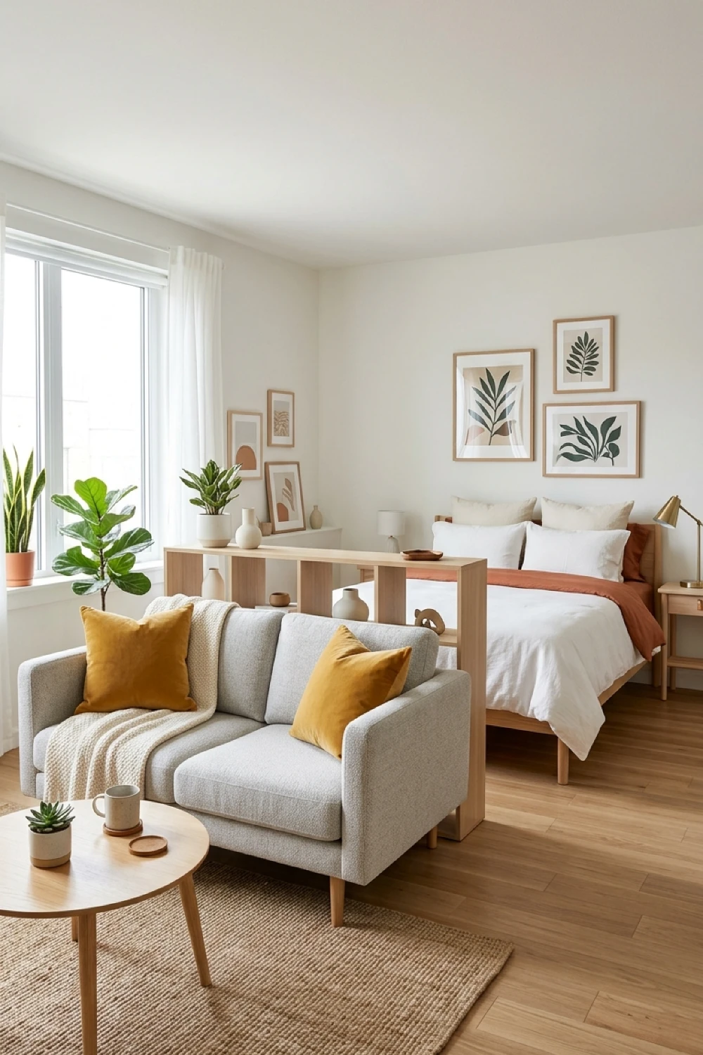 combo-bedroom-living-room-apartment-floating-shelves-to-save-floor-space.webp
