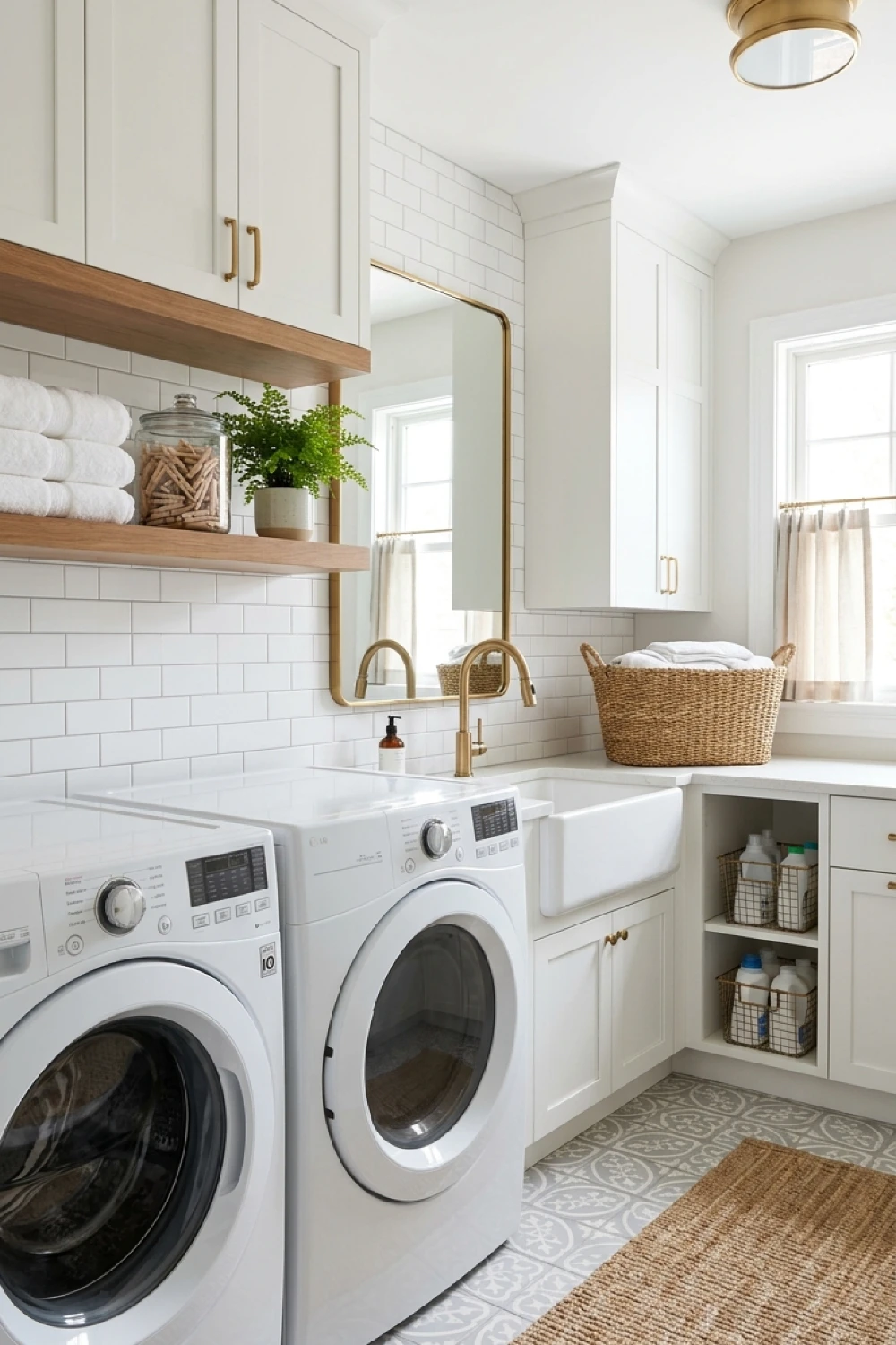22-elegant-laundry-room-ideas-to-transform-your-daily-routine-crisp-white-space-with-gilded-mirror-accents.webp