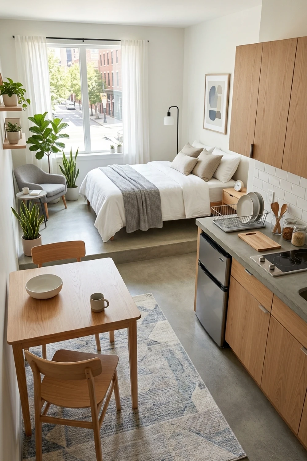 22-inspiring-one-room-apartment-ideas-to-transform-your-studio-elevate-your-bed-on-a-platform.webp
