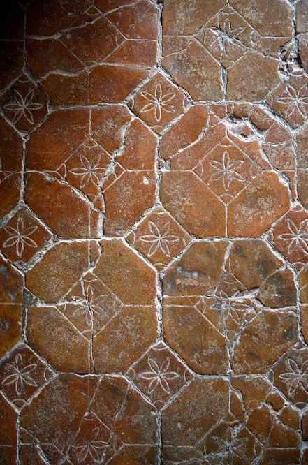 14 Colorful Tile Riser Styles That Will Add Fun to Any Staircase! - 9. Rustic Textured Tiles 1