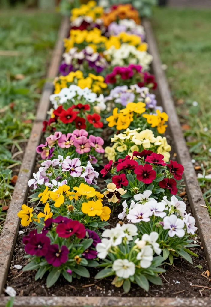 17 Beautiful Narrow Flower Bed Ideas That Will Transform Your Garden (You Won't Believe #5!) - 16. Creative Border Flower Beds 1