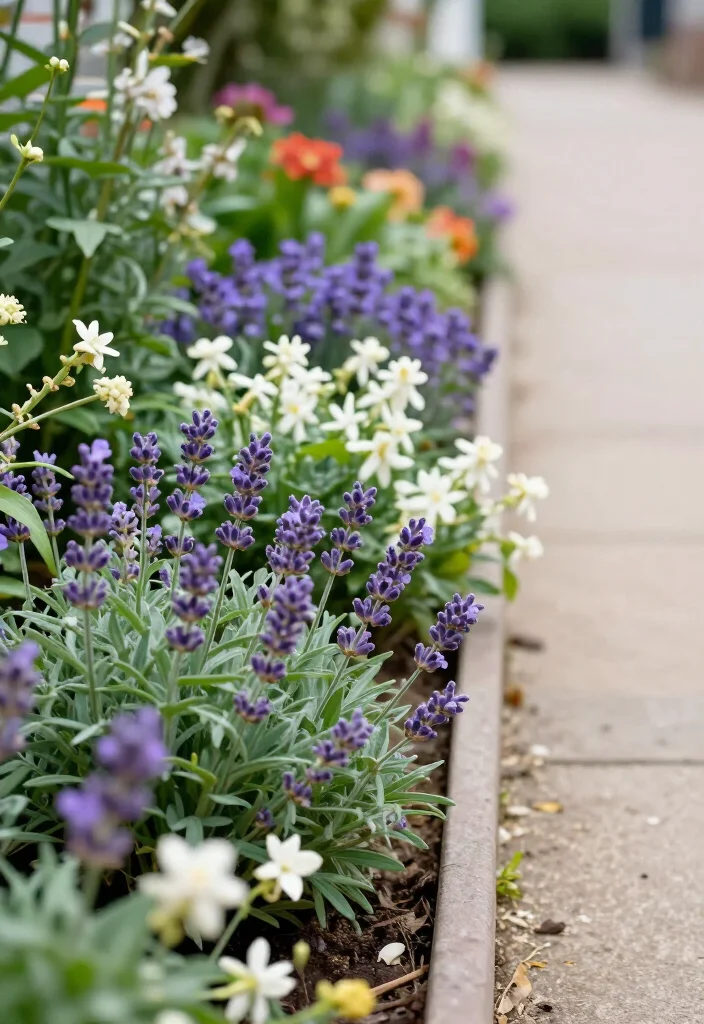 17 Beautiful Narrow Flower Bed Ideas That Will Transform Your Garden (You Won't Believe #5!) - 8. Scented Flower Borders 1