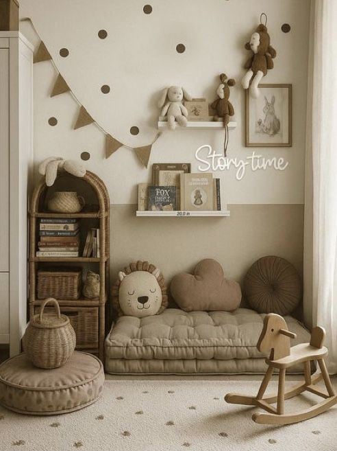 17 Neutral Toddler Bedroom Ideas That'll Make You Say 'I Want That for My Child!' - 10. Animal Themes 1