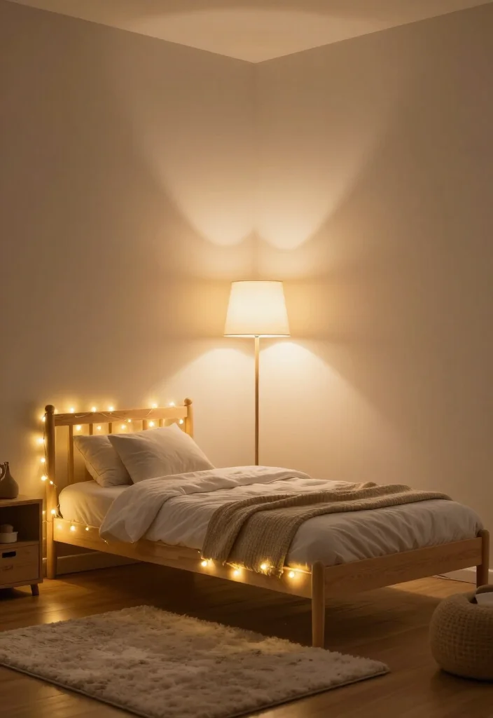 17 Neutral Toddler Bedroom Ideas That'll Make You Say 'I Want That for My Child!' - 6. Soft Lighting 1
