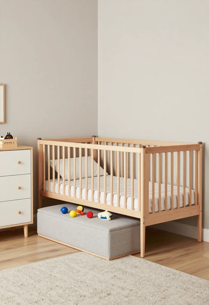 17 Neutral Toddler Bedroom Ideas That'll Make You Say 'I Want That for My Child!' - 7. Functional Furniture 1