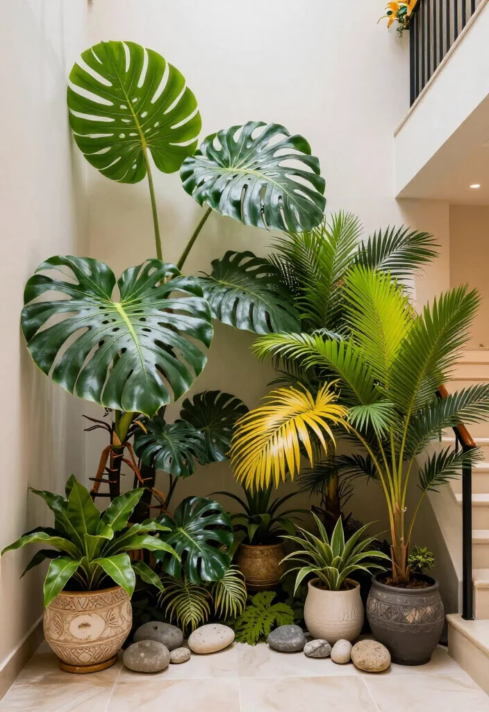 19 Luxury Indoor Gardens Under Stairs That Will Transform Your Home into a Botanical Paradise! - 3. Themed Indoor Gardens 1