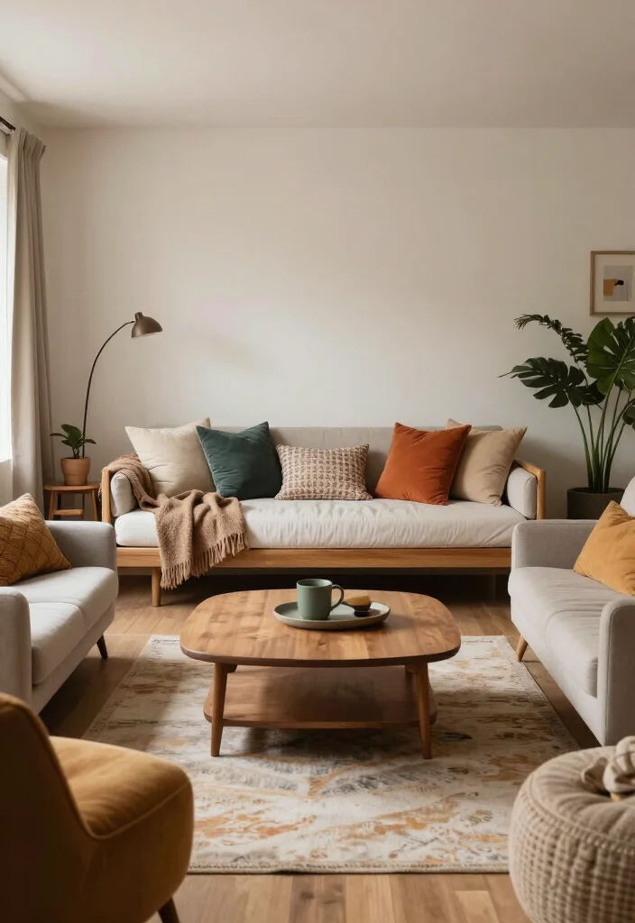 19 Stunning African Boho Living Room Designs That'll Transform Your Space! - 10. Focal Point Seating 1