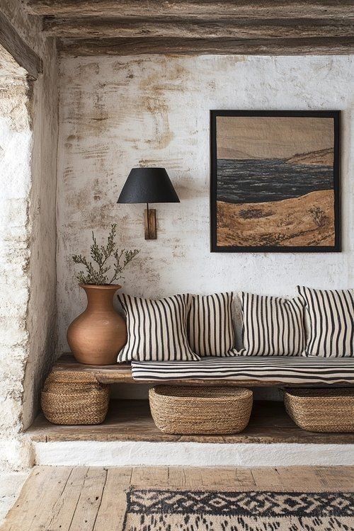 19 Stunning African Boho Living Room Designs That'll Transform Your Space! - 19. Cultural Patterns 1