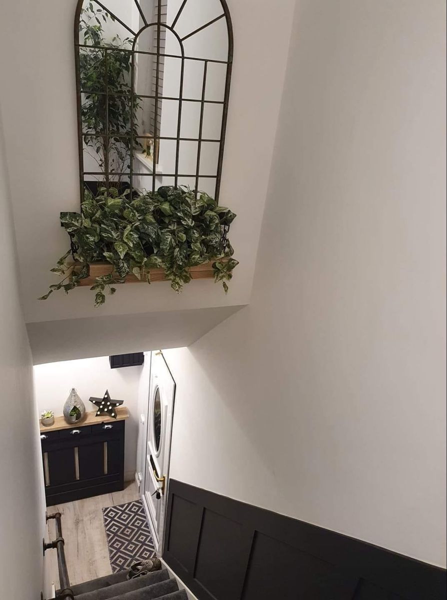 20 Aesthetic Staircase Wall Decor Ideas That Will Transform Your Home (You’ll Love #15!) - 11. Creative Chalkboard Walls 1