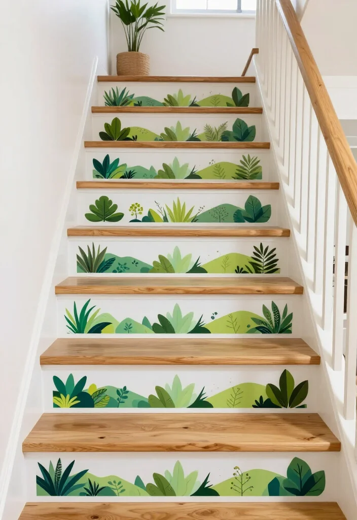 20 Creative Stair Riser Stickers That Will Elevate Your DIY Game (Can You Handle #6?) - 17. Eco-Friendly Choices 1