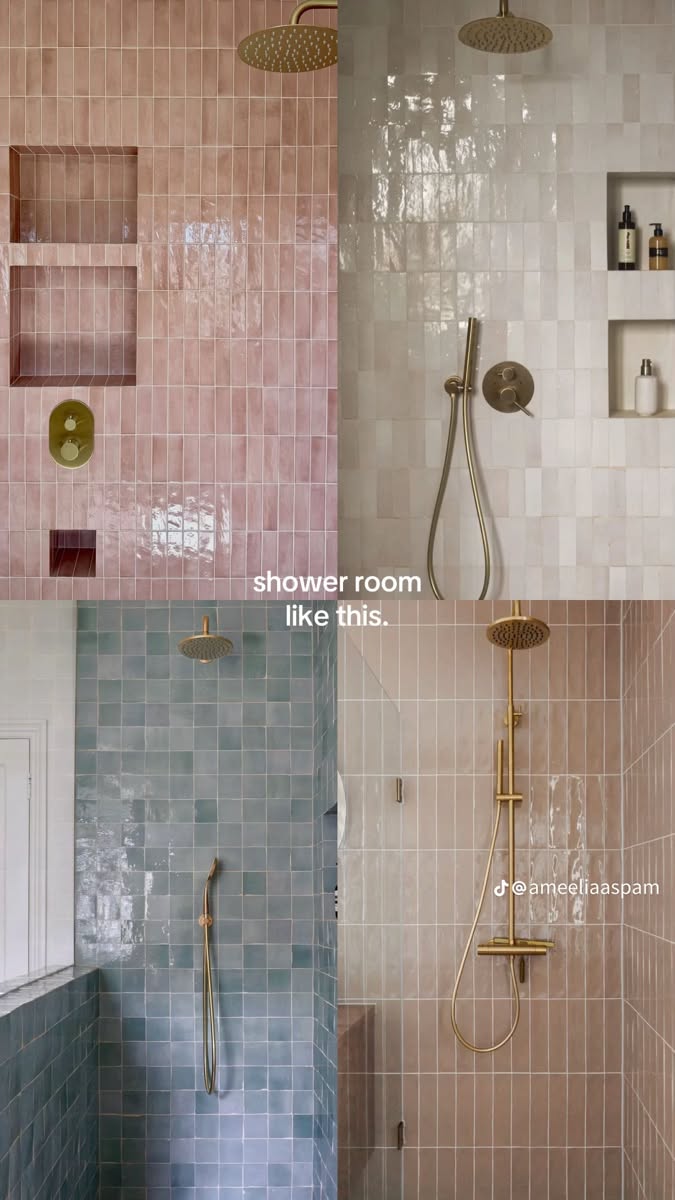 20 Cute Pastel Bathroom Ideas That'll Make You Smile Every Morning! - 1. Soothing Mint Green Tiles 1
